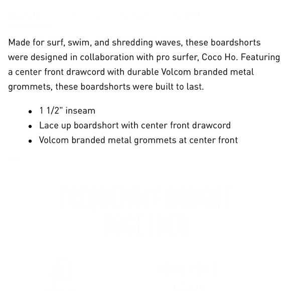 Volcom Coco 1 1/2“ Boardshorts - Picture 16 of 16